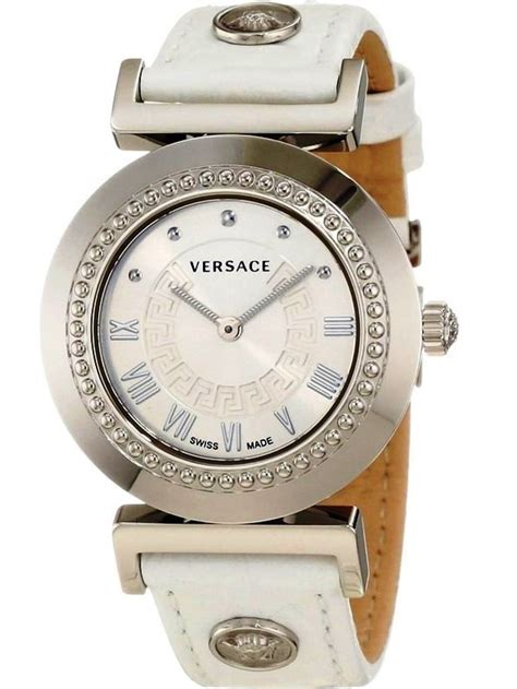 white versace watch